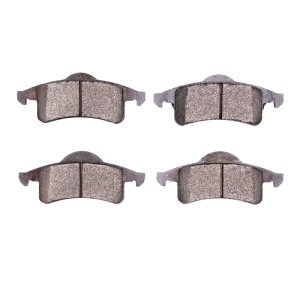 Jeep Grand Cherokee Brake Pads - Rear - R1 Concepts - Semi Met - `99-`04